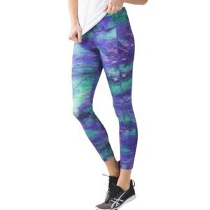 Lululemon Time to Shine Tight Rio Nights Multi size 12